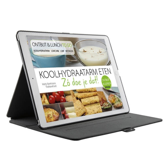 Koolhydraatarm eten boek STARTGIDS E-book Koolhydraatarm eten e-book