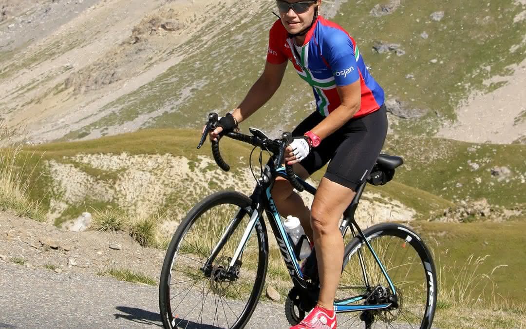 Diabetesverpleegkundige Senta fietst koolhydraatarm