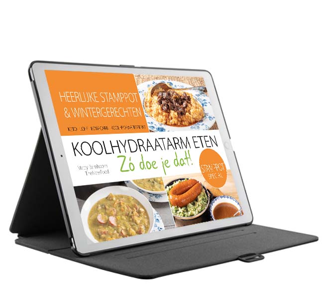 Koolhydraatarm eten boek STARTGIDS E-book Koolhydraatarm eten e-book