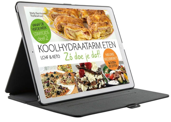 Koolhydraatarm eten boek STARTGIDS E-book Koolhydraatarm eten e-book