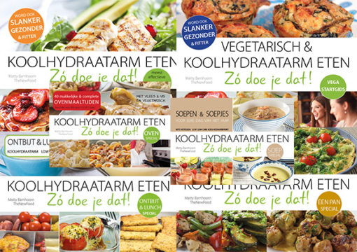 VOORDEELPAKKET ALLE (13) BOEKEN inclusief vega-boeken