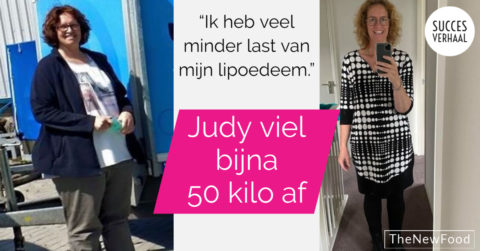 Bijna 50 kilo lichter en minder last van lipoedeem