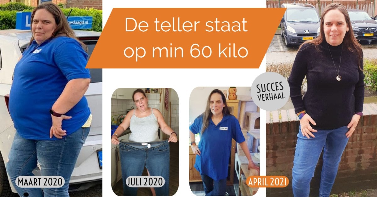 Deborah (1975) valt 60 kilo af!