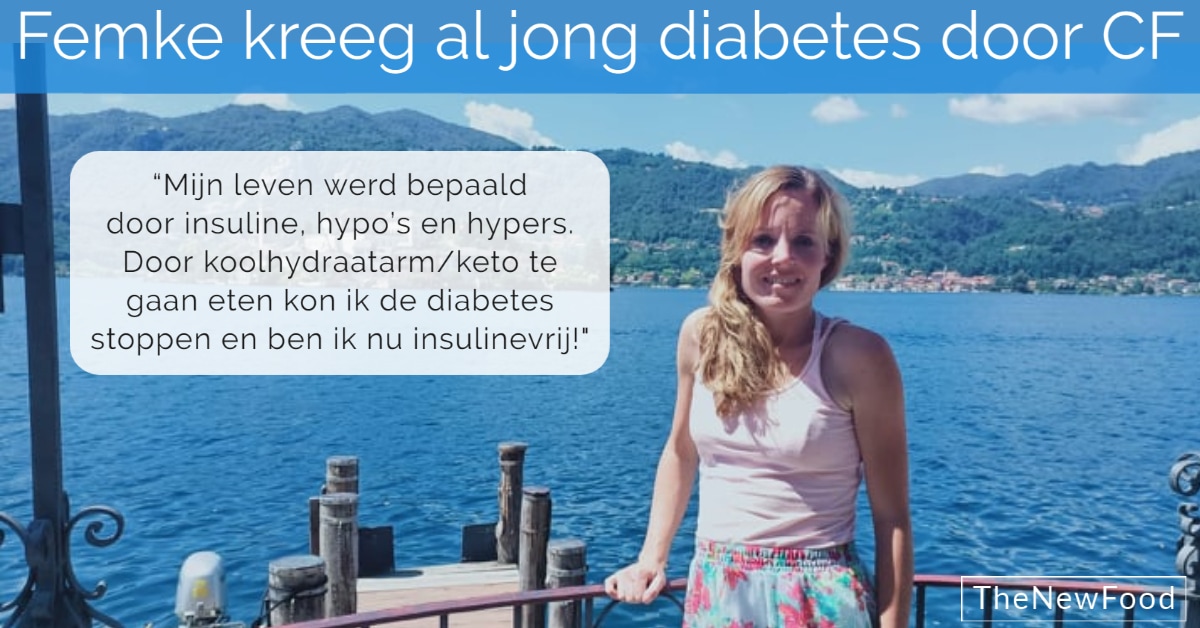 Femke stopt haar diabetes