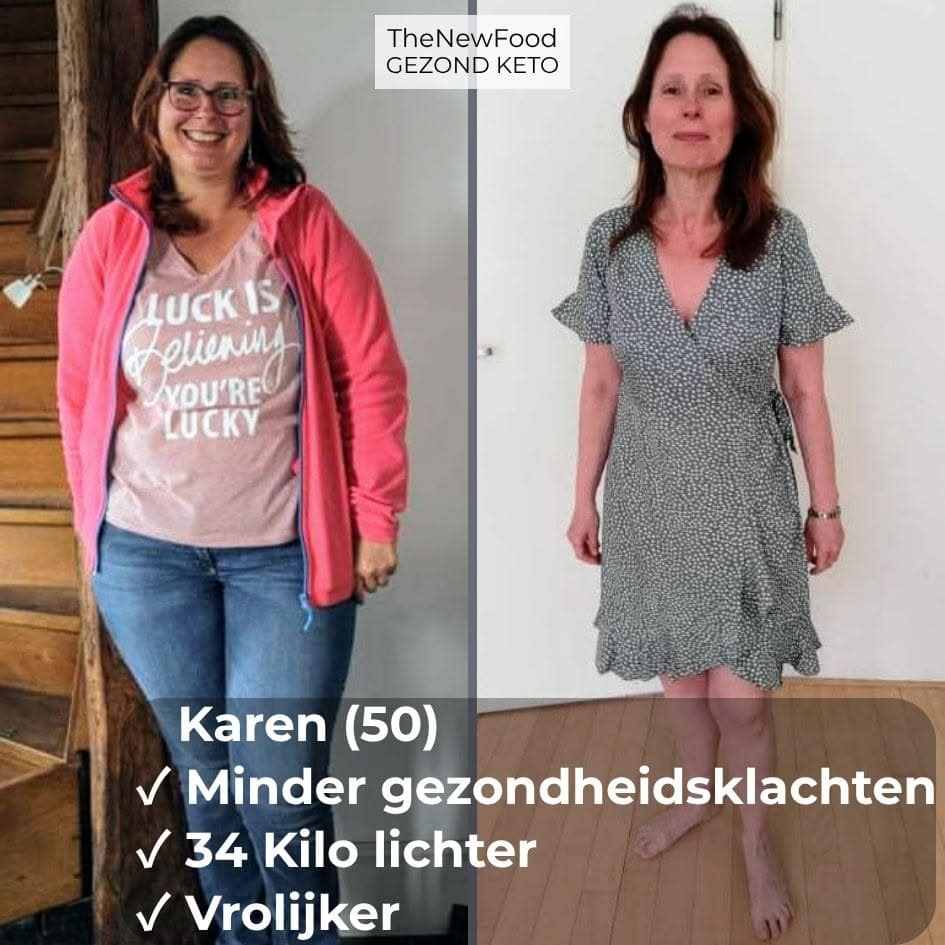 VAN MAAT 48 NAAR 38, VROLIJKER, FITTER EN VRIJWEL PIJNVRIJ