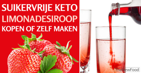Suikervrije KETO limonadesiroop