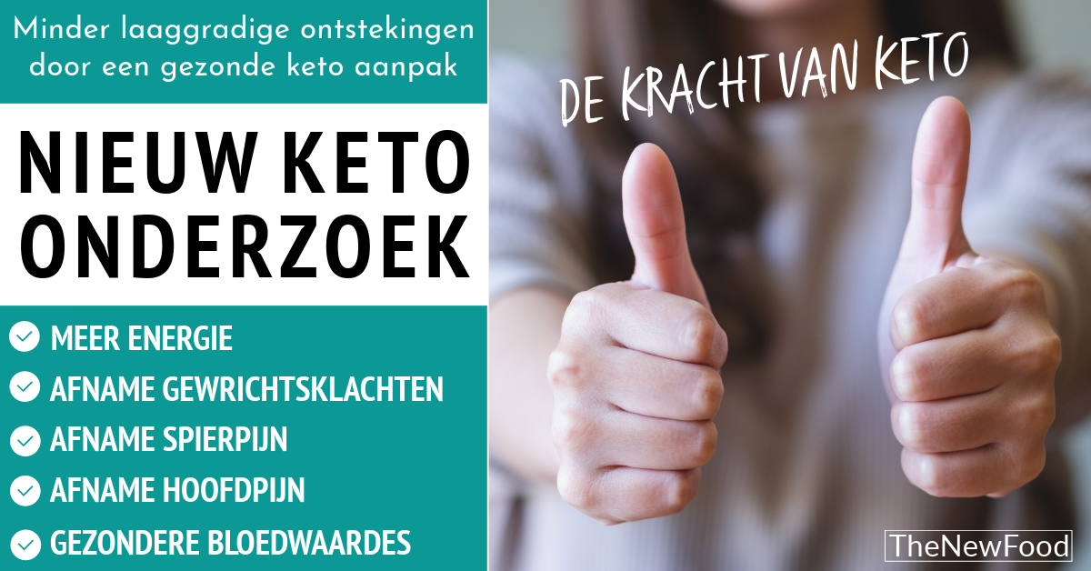 Keto onderzoek: minder pijn, meer energie