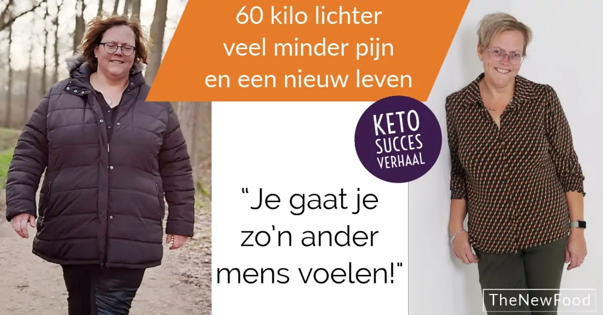 60 KILO LICHTER | MINDER PIJN | NIEUW LEVEN