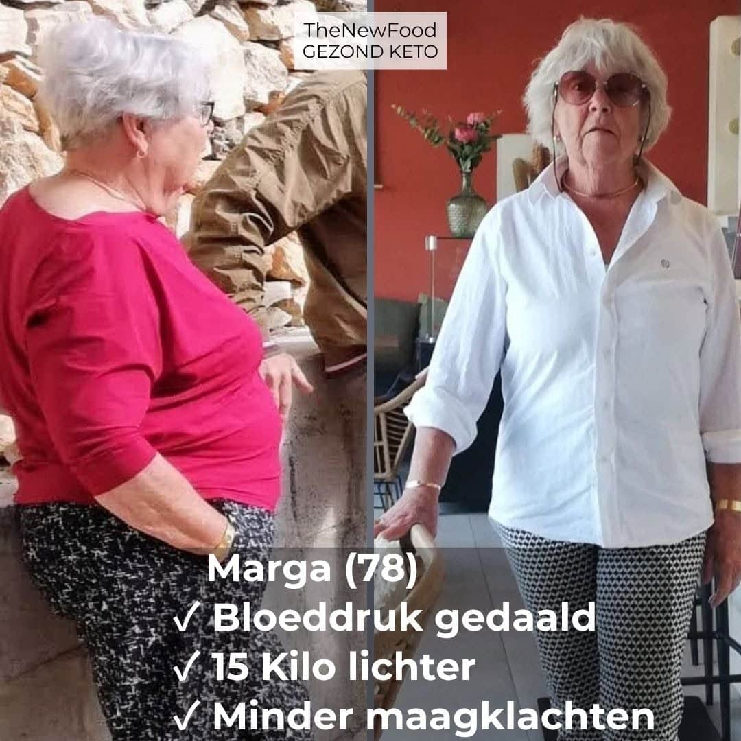 15 KILO KWIJT | BLOEDDRUK GEDAALD | MEER ENERGIE | MINDER MAAGKLACHTEN