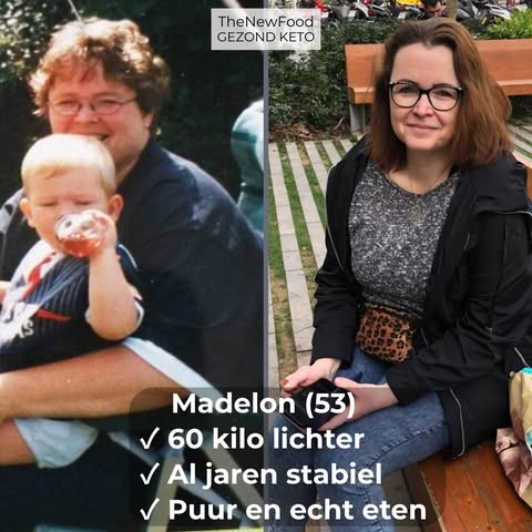 60 KILO AFGEVALLEN EN AL JAREN OP GEWICHT
