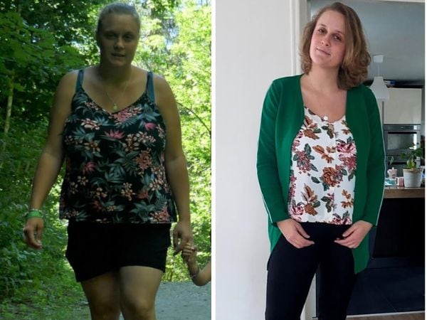 AL 18 KILO KWIJT EN VAN BOVENMAAT XXL NAAR MAATJE M