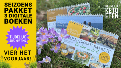 3 keto-digitale boeken voor een heerlijk voorjaar! (PDF)