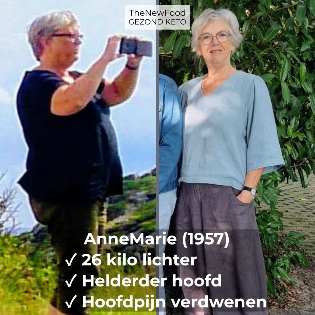 26 KILO LICHTER | HOOFDPIJN VERDWENEN | HELDERDER HOOFD | GEEN BLOEDSUIKER SCHOMMELINGEN MEER