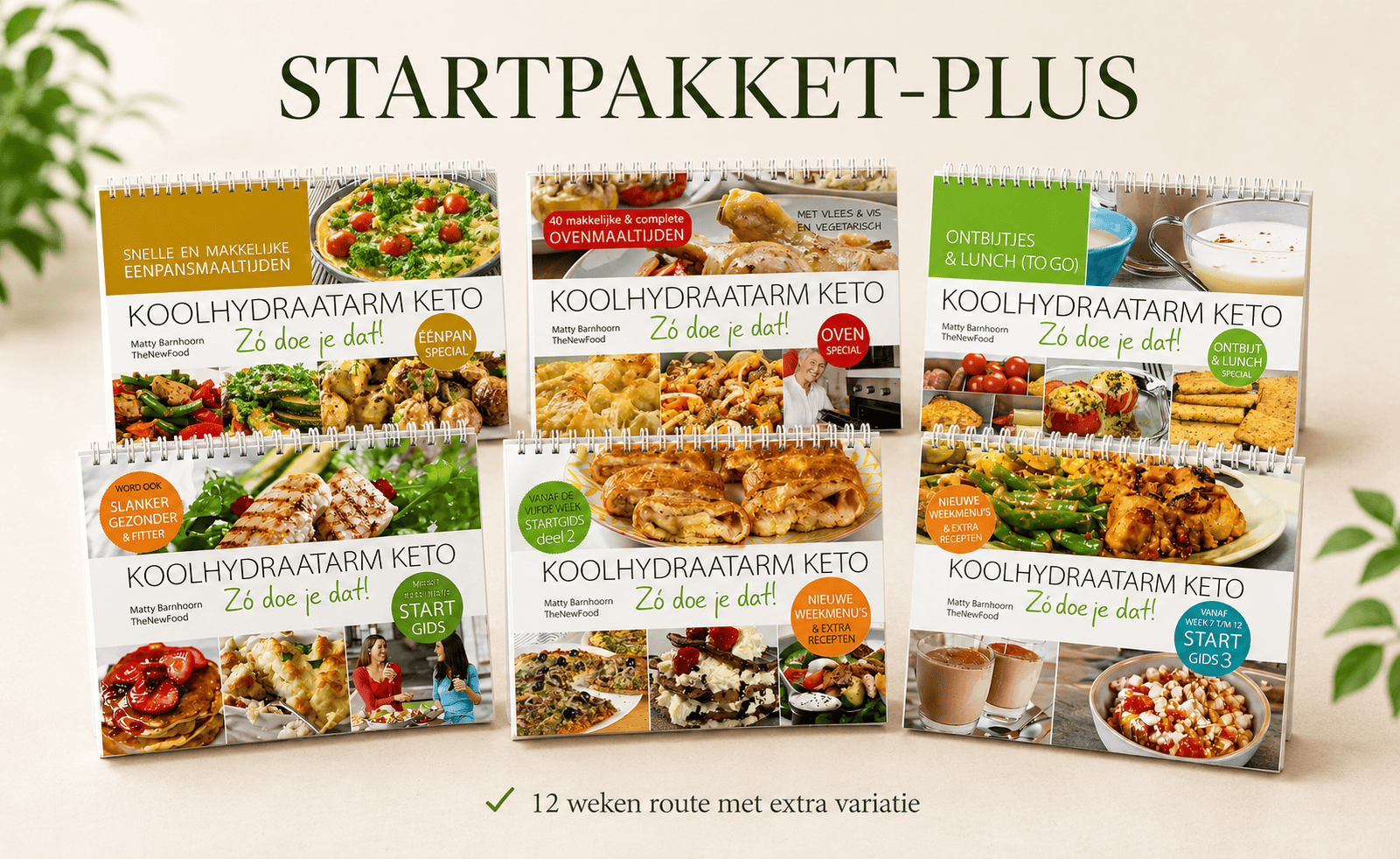 ACTIE STARTPAKKET PLUS (6 BOEKEN)