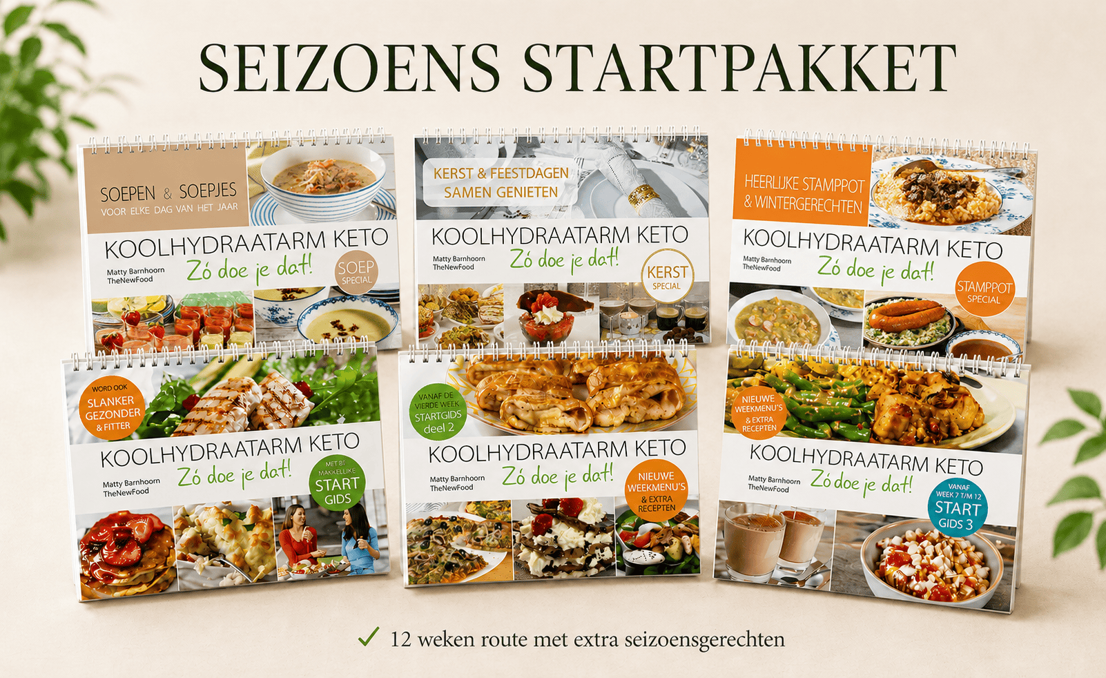 ACTIE STARTPAKKET SEIZOEN (6 BOEKEN)